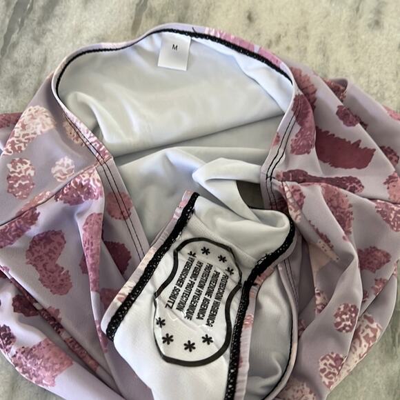 Purple Animal Print 2pc Bikini Swimsuit Woman Size Medium - Picture 6 of 12